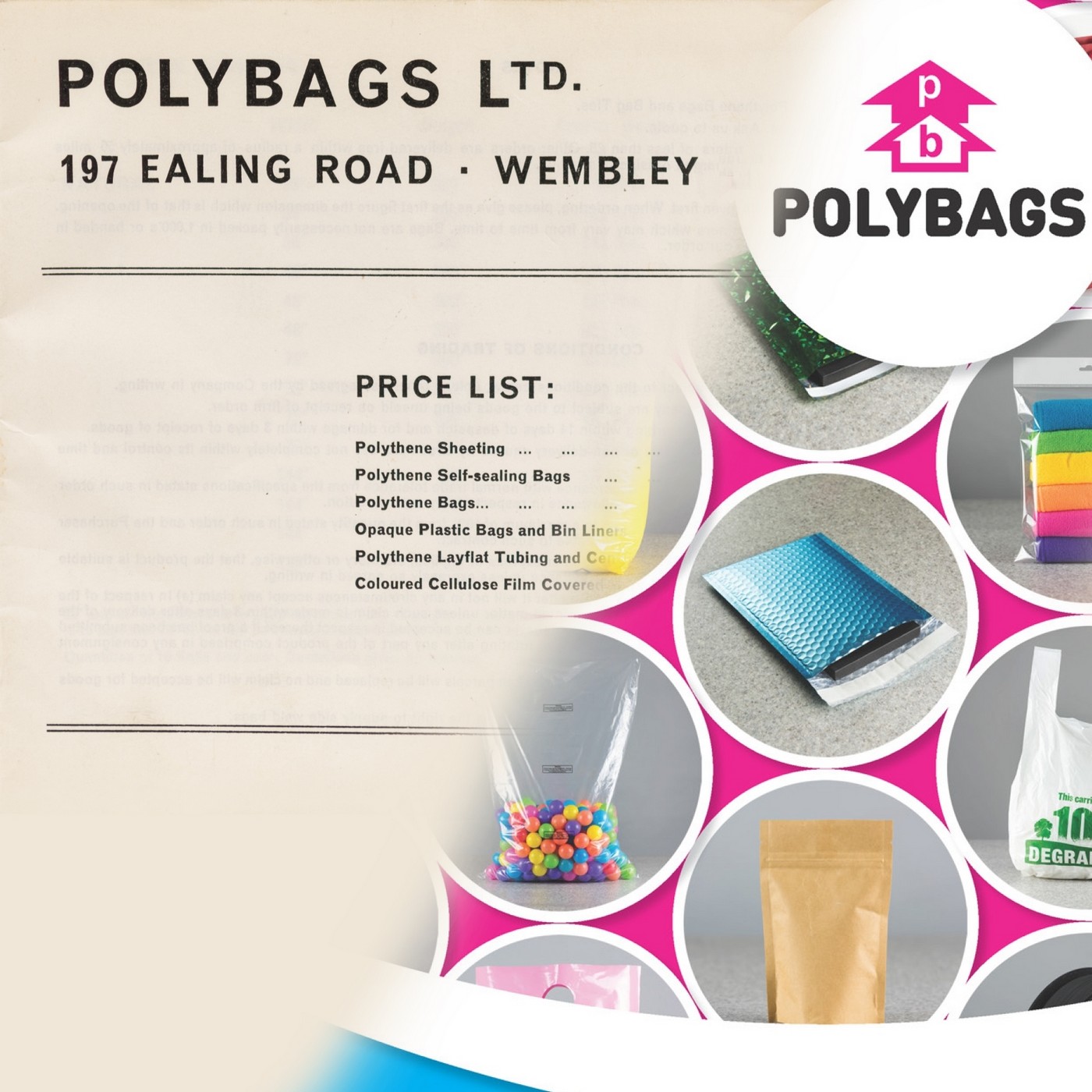 Polybags old/new catalogue
