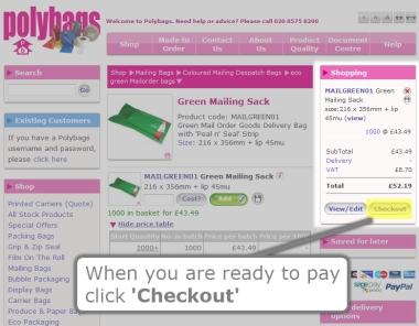 How to Checkout