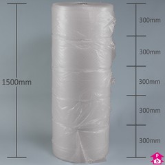 Bubble Wrap (30% Recycled) (300mm wide on 100 metre long roll. Small 10mm bubbles.)