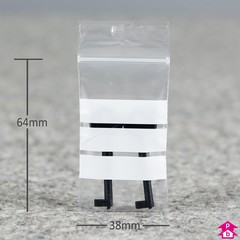 Budget Grip Seal Bag + WOP (1.5" x 2.5" x 160 gauge)