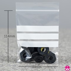 Budget Grip Seal Bag + WOP (3.5" x 4.5" x 160 gauge)