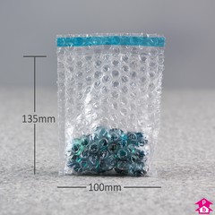 Clear Bubble Bag - C7 - 100mm wide x 135mm long, 40 micron thickness (C7 for A7)