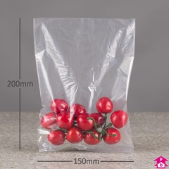 Clear Dispenser Pack Bags (6" wide x 8" long x 110 gauge thick)