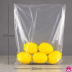 Clear Dispenser Pack Bags (12" wide x 15" long x 110 gauge thick)