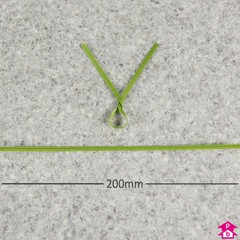 Twist Tie - Green (200mm (8") Long)