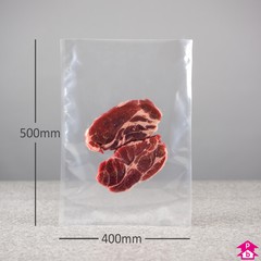 Vacuum Bag - Extra Large (400mm wide x 500mm long x 90 micron thickness)