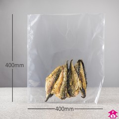 Vacuum Bag - Large (400mm wide x 400mm long x 90 micron thickness)