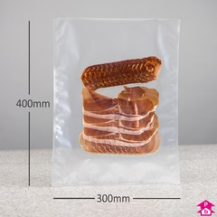 Vacuum Bag - Medium (300mm wide x 400mm long x 90 micron thickness)