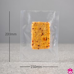 Vacuum Bag - Mini (150mm wide x 200mm long x 90 micron thickness)
