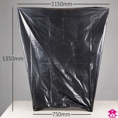 Wheelie Bin Bag (30" wide (opening to 46" wide) x 54" long, 90 gauge thickness. (Approx 270 Litres))