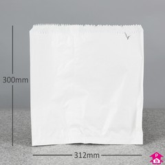 White Paper Bag (12.5 x 12.5")