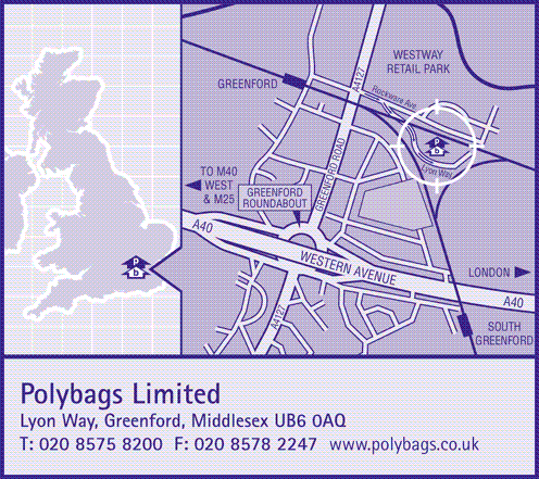 Polybags location map