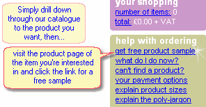 click the link to request a free sample