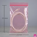 Anti-static Grip Seal Bag - 6" x 9" x 200 gauge