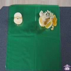 Biodegradable Wrapping Sheets - 15" wide x 15" long, 150 gauge