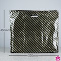 Black & Gold Carrier Bag - 22" x 18" + 4" BG  40mu