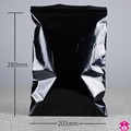 Black Grip Seal Bag - 8" x 11" x 200 gauge