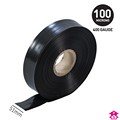 Black Layflat Tubing - 2" wide x 400 gauge x 240mtrs long