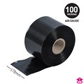 Black Layflat Tubing - 7" wide x 400 gauge x 240mtrs long