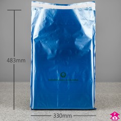 Blue Bio Mailorder Bag - 13 x 19"  200gauge
