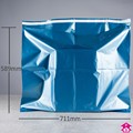 Blue Mailorder Bag - 711 x 589mm+ lip (28x23") 60mu
