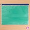 Blue Ziplock Slidergrip Bag - 12.5" wide  x 9" Deep  x 500g