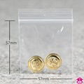 Clear Grip Seal Bag - 2.25" x 2.25" x 200 gauge