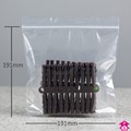 Clear Grip Seal Bag - 7.5" x 7.5" x 200 gauge