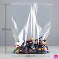 Clear Grip Seal Bag - 15" x 20" x 200 gauge