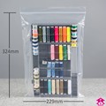 Clear Grip Seal Bag - 9" x 12.75" x 200 gauge