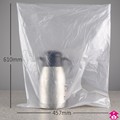 Clear High Tensile Bags - 18" x 24" (W x L) - 80 gauge