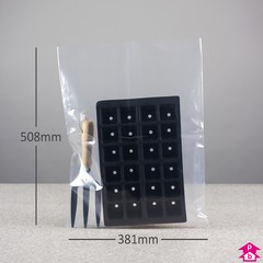 Clear Polybag - 15" x 20" x 500 gauge