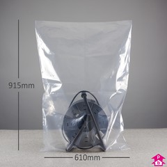 Clear Polybag - 24" x 36" x 500 gauge