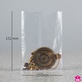 Clear Polybag - 4" x 6" x 100 gauge