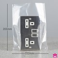 Clear Polybag - 6" x 8" x 250 gauge