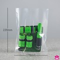 Clear Polybag - 7" x 9" x 250 gauge