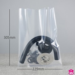 Clear Polybag - 9" x 12" x 500 gauge