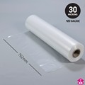 Clear Polythene Layflat Tubing - 30" x 120 gauge x 560m long