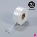 Clear Polythene Layflat Tubing - 5" x 120 gauge x 700m long