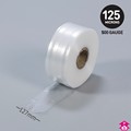 Clear Polythene Layflat Tubing - 5" x 500 gauge x 170m long
