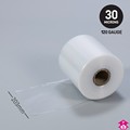 Clear Polythene Layflat Tubing - 8" x 120 gauge x 700m long