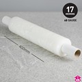 Clear Stretchwrap - 400mm wide & 250m long 17mu