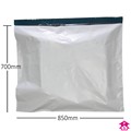 Courier Sack - 850mm x 700mm x 70 micron