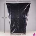 Dustbin Bag - 18 x 29" x 39" x 120 gauge