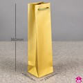 Gift Bottle Bag - 100mm + 90mm x 360mm high