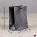 Gift Carrier Bag - 115mm + 65mm x 145mm high