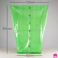 Green Recycling Bag - 18 x 29" x 39" x 160 gauge