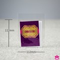 Greetings Card Bag - 112mm x 112mm + 25mm lip