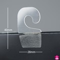 Hanger - 28mm wide x 40mm deep