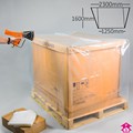Heat Shrink Pallet Cover - 1250/2300mm x 1600mm high